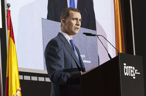 El Rey preside el día de la innovación de COTEC