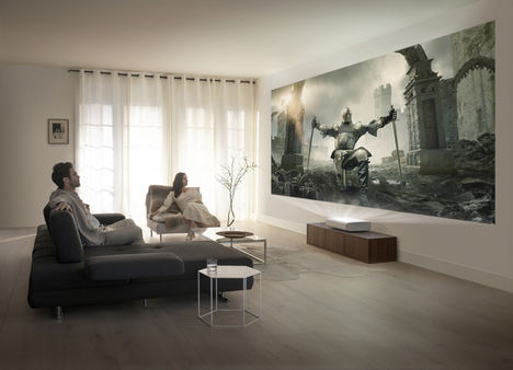 Samsung presenta The Premiere, su proyector láser 4K de tiro ultracorto