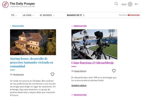 Thedailyprosper, información variada, útil y personalizada