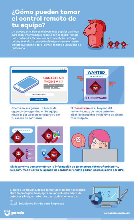 ¿Cómo pueden tomar el control remoto de tu equipo?