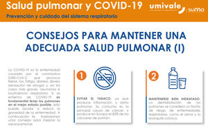 ¿Puede una adecuada salud pulmonar reducir el riesgo de padecer COVID-19?