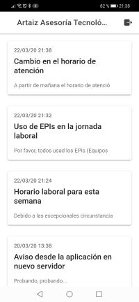 Comunicados: una app gratuita para facilitar información importante durante la crisis del Covid-19