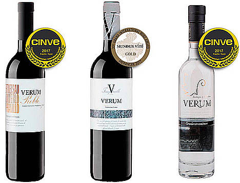 Vinos premiados con medalla