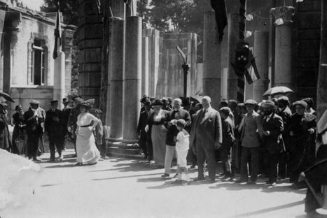 Visita de la infanta Isabel 1915.
