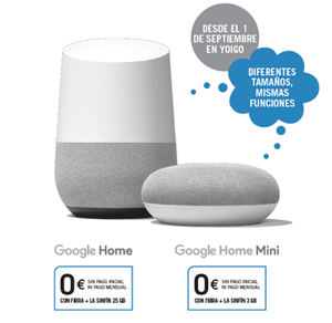 Yoigo es Infinito: regala a sus clientes Google Home, Smartphones, SKY TV y líneas DUO