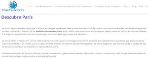 Traslados aeropuerto de París con la plataforma Zonetransfers.com